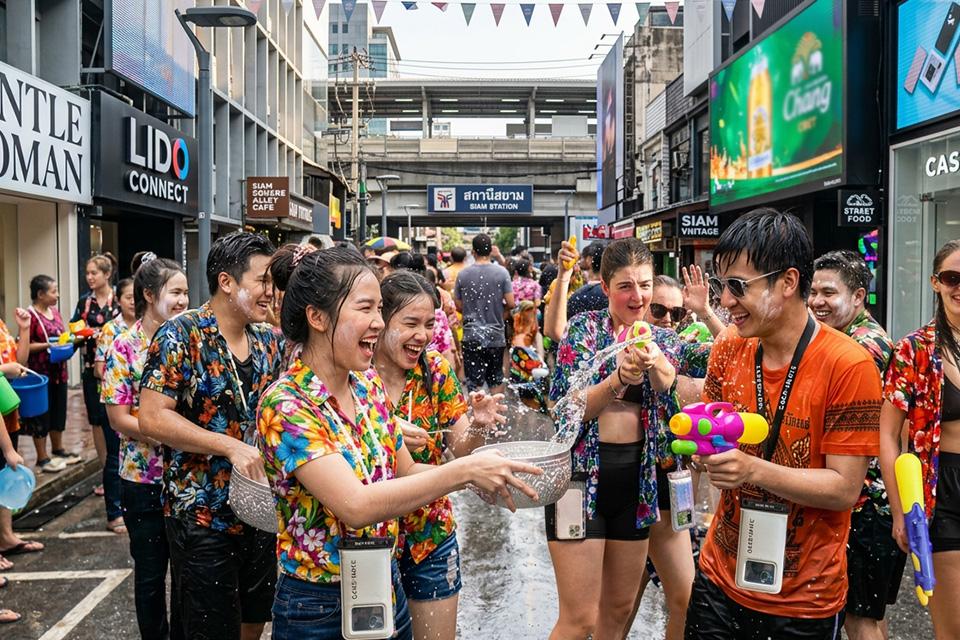 เที่ยวสงกรานต์กรุงเทพ 2026 — แหล่งเล่นน้ำยอดฮิต พร้อมที่พักทำเลดีใจกลางเมือง