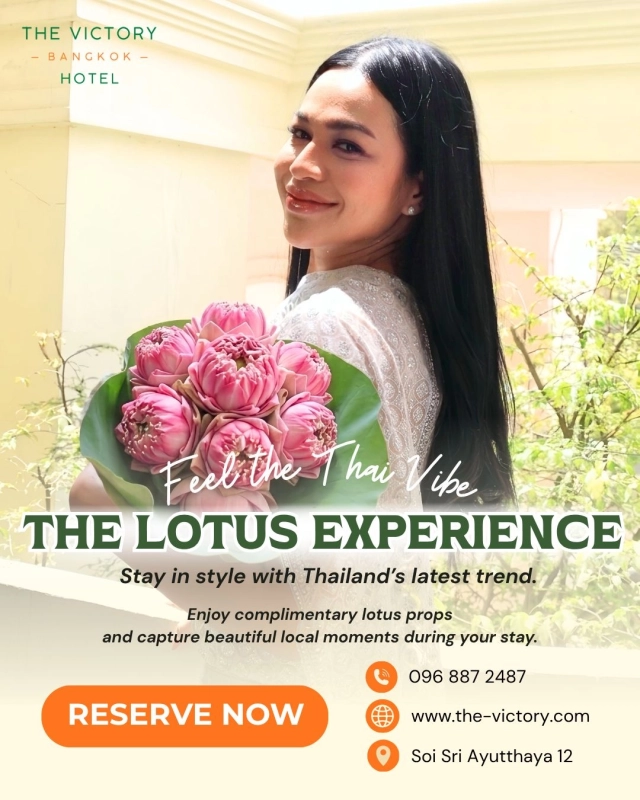 Discover the beauty of Thailand at The Victory Bangkok Hotel